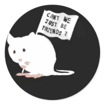 Stop Animal Testing! Round Sticker