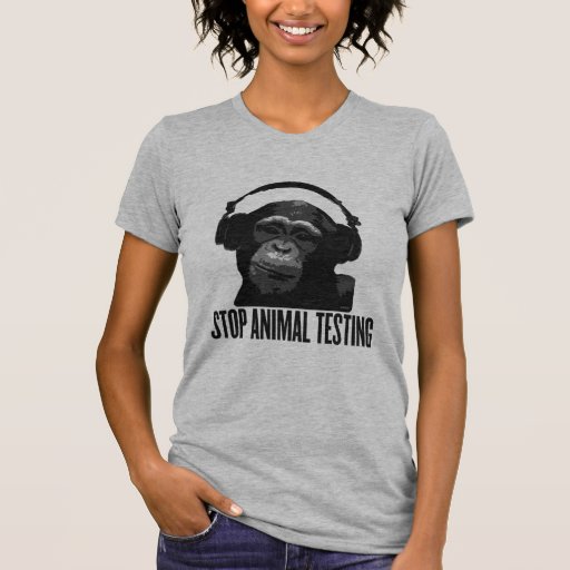 Stop Animal Testing T Shirt Zazzle