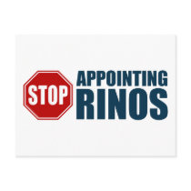 Stop Appointing RINOs postcards by AmericanElephant Stop Appointing RINOs postcards
