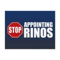 Stop Appointing RINOs postcards by AmericanElephant Stop Appointing RINOs postcards