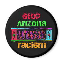 Stop Arizona racism Fridge Magnets