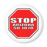STOP ARIZONA SB 1070 magnets