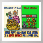 STOP BACKYARD BREEDING POSTER