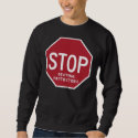 STOP BEATING PROTESTERS shirt