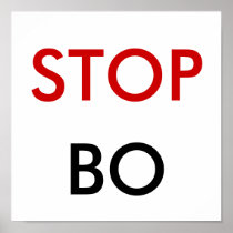 STOP, BO POSTER