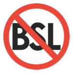 Stop BSL! Anti-BSL Large Stickers