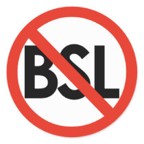 Stop BSL! Anti-BSL Large Stickers