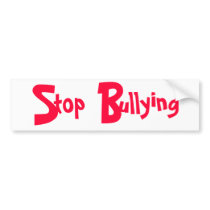Stop Bullying - Bumper Sticker