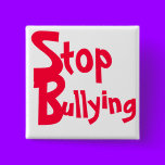 Stop Bullying -  Important Message Button