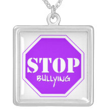 Stop Bullying Message Necklace