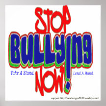 No Bullying Posters