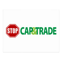 Stop Cap And Trade Post Cards