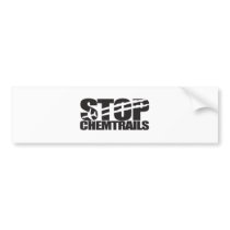 Stop Chemtrails Bumper Stickers