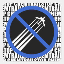 Stop Chemtrails! Sticker