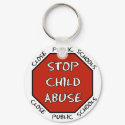 Stop Child Abuse keychains by SarcasticRepublican Stop Child Abuse keychains