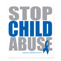 Stop Child Abuse posters by fightcancertees Stop Child Abuse posters