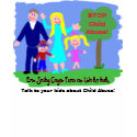 Stop Child Abuse! - Smiley Crayon Faces t-shirts