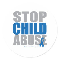 Stop Child Abuse stickers by fightcancertees Stop Child Abuse stickers