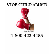 STOP CHILD ABUSE! t-shirts