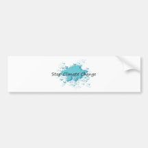 Stop Climate Change! Bumper Stickers