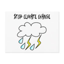 Stop climate Change! Ecology products! postcards by angeria Stop climate Change! Ecology products! postcards