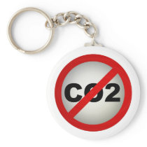 Stop CO2 Key Chain