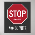 STOP Complaining And Go VOTE Poster