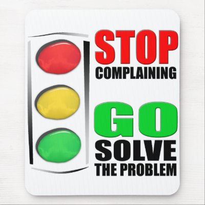 Stop Complaining Mouse Mat by Disabilities