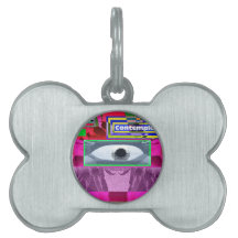 Stop contemplate pet tag