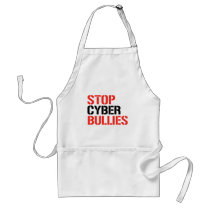STOP CYBER BULLIES APRONS