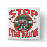 Stop Cyber-Bullying Anti Cyberbully Gear buttons