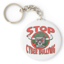 Stop Cyber-Bullying Anti Cyberbully Gear Keychain