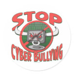 Stop Cyber-Bullying Anti Cyberbully Gear Stickers