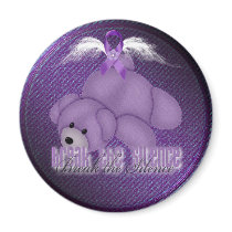 stop domestic abuse bear magnets by camerashyphotos stop domestic abuse bear magnets