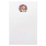 Stop Domestic Violence Cat Stationery Design
