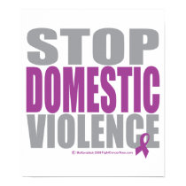 Stop Domestic Violence posters