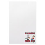 stop dragging your ass donkey humor customized stationery
