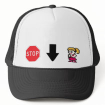 stop drop and Roll Trucker Hat
