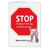 Stop Factory Farms Series 1 Cards