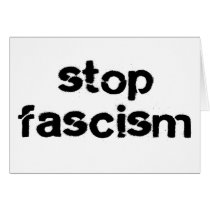 Stop Fascism cards