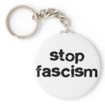Stop Fascism Key Chains
