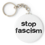 Stop Fascism Key Chains