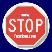 Stop Fascism stop sign Stickers stickers