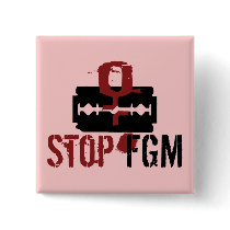 Stop FGM (Female Genital Mutilation) buttons