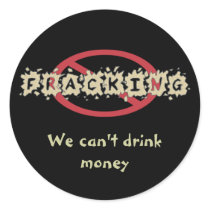 Stop Fracking Stickers