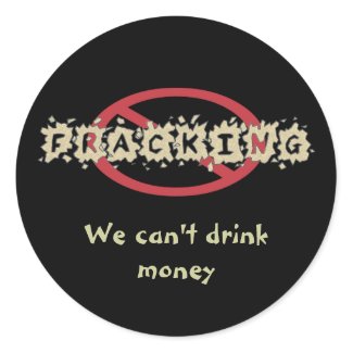 Stop Fracking Stickers