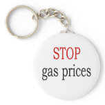 Stop Gas Prices Keychain