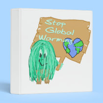 Stop Global Warming binders