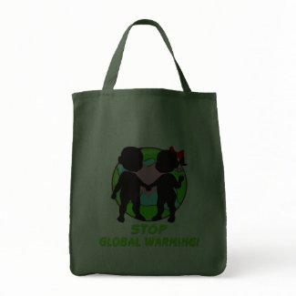 Stop Global Warming bag