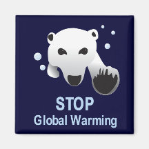 Stop Global Warming magnet